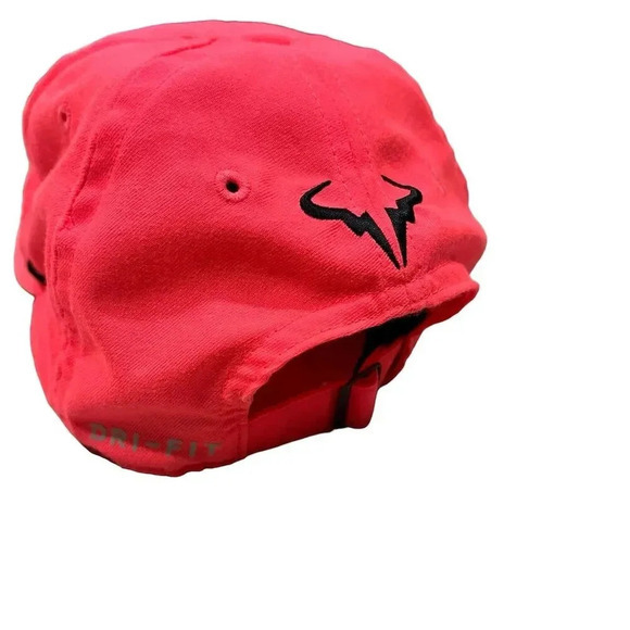 Nike Rafa Nadal US Open Bull Cap Pink Tennis Hat One Size  Nike Rafa Nadal US Open Bull Cap Pink Tennis Hat One Size